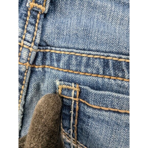 Cinch Ian Jeans Mens 33x32 (Measures 31x30) Slim Boot Western Blue - Picture 12 of 16